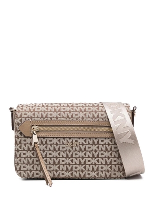 DKNY medium Bryant Ave cross body bag - Brown