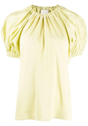 3.1 Phillip Lim Shirred Puff Sleeve Shirt - Green