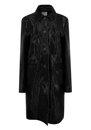 TOTEME pony-hair coat - Black