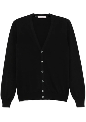 Fileria virgin wool cardigan - Black