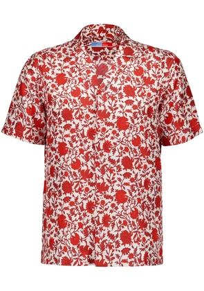 Orlebar Brown x La DoubleJ floral-print shirt - Red