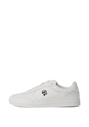 Karl Lagerfeld Kandidate Ikon leather sneakers - White