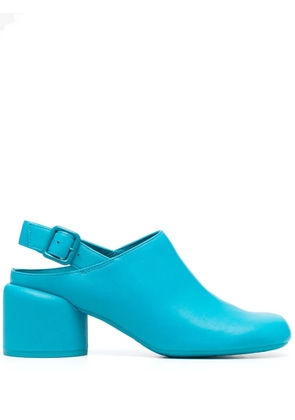Camper Niki 65mm block heel pumps - Blue