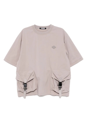 Spoonyard big military pockets T-shirt - Grey
