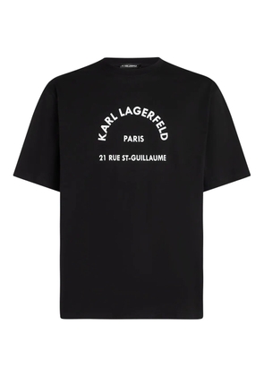 Karl Lagerfeld Rue St-Guillaume t-shirt - Black