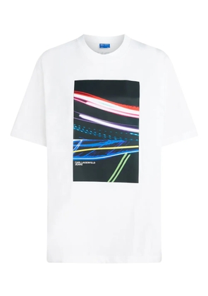 Karl Lagerfeld Jeans Love Unlocked relaxed T-shirt - White