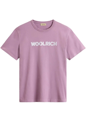 Woolrich logo-print T-shirt - Pink