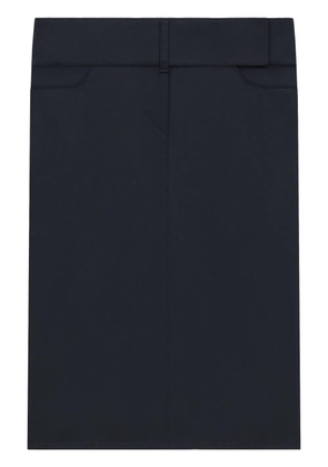Courrèges belted midi skirt - Blue