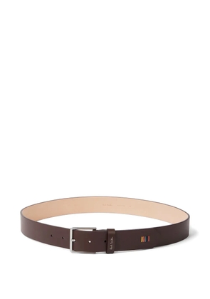Paul Smith Artist Stripe belt - Brown
