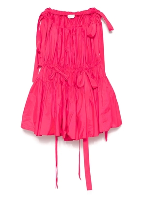 Alexander McQueen Pre-Owned ruched mini dress - Pink