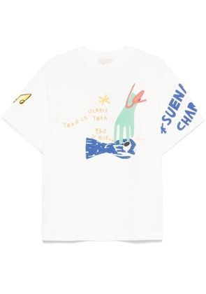 ALEMAIS Nadia Fish T-shirt - White