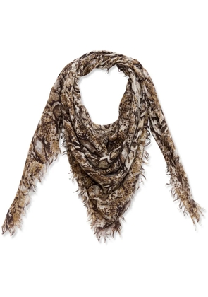 ISABEL MARANT Alecia scarf - Brown