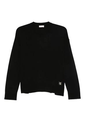 LIU JO logo-detail sweater - Black