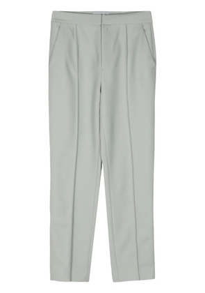 Dice Kayek pleat-detail tapered trousers - Green