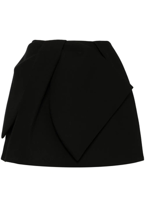 Dice Kayek bow-detail skirt - Black
