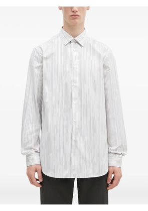 Paul Smith pinstripe long-sleeve shirt - White