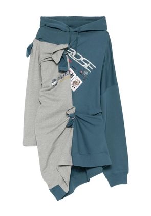 Martine Rose Collage hoodie - Grey