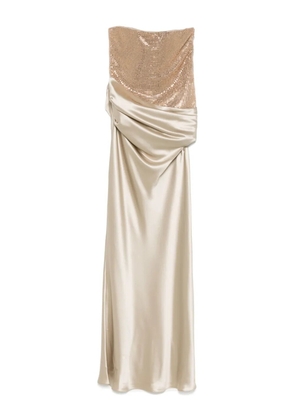 Retrofete Alexandra gown - Neutrals