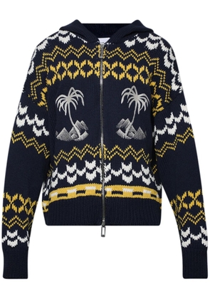 RHUDE Palma zip-up hoodie - Black