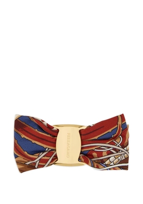 Ferragamo Hairclip with bow - Red