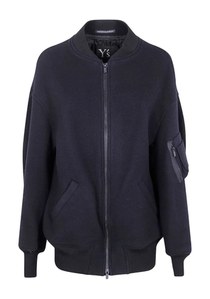 Y's zip-fastening pocket jacket - Black