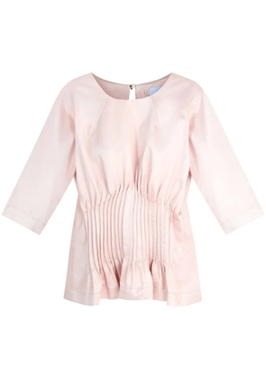 Isolda Labirinto de Rios blouse - Neutrals