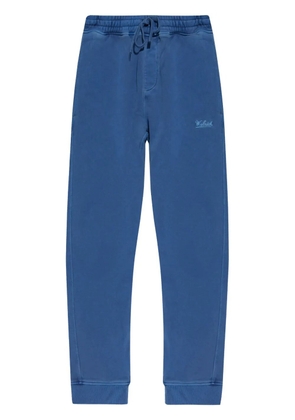 Woolrich embroidered-logo track pants - Blue