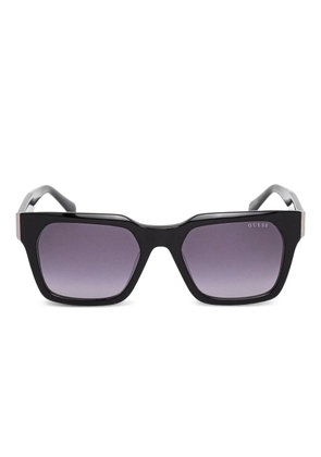 GUESS EYEWEAR rectangle-frame sunglasses - Black