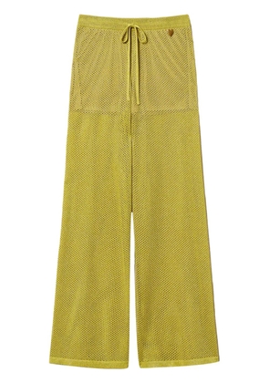 TWINSET knitted trousers - Yellow