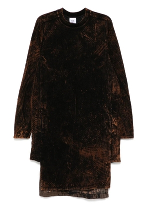 Stain Shade cotton sweatshirt - Brown