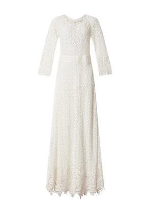 ISABEL MARANT x Hayra lace belted dress - White