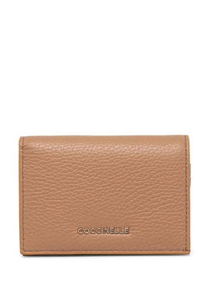 Coccinelle Metallic Soft wallet - Brown