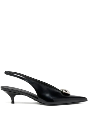 Proenza Schouler leather heeled pumps - Black