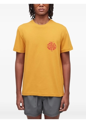 Osklen surfing graphic T-shirt - Yellow
