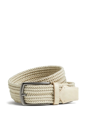 Zegna braided belt - Neutrals