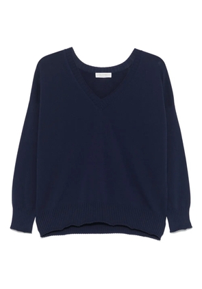 Le Tricot Perugia cotton sweater - Blue