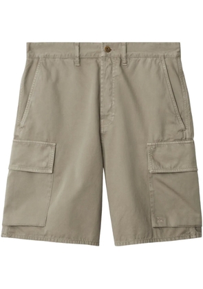 Burberry cotton cargo shorts - Neutrals