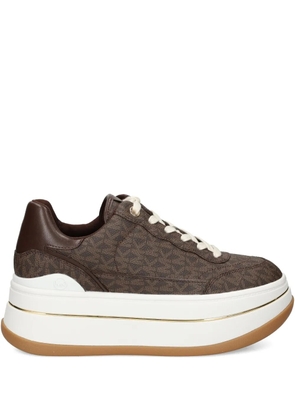 Michael Michael Kors Hayes platform sneakers - Brown