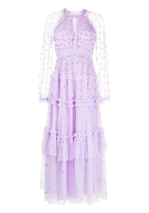 Needle & Thread Sequin Kisses gown - Purple