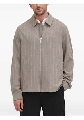 Les Deux striped-pattern jacket - Neutrals