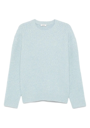SANDRO crew-neck sweater - Blue