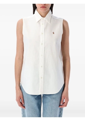 Polo Ralph Lauren sleeveless button-up shirt - White