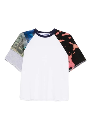 Stain Shade tie-dye T-shirt - White