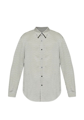 Balmain pattern button shirt - Grey