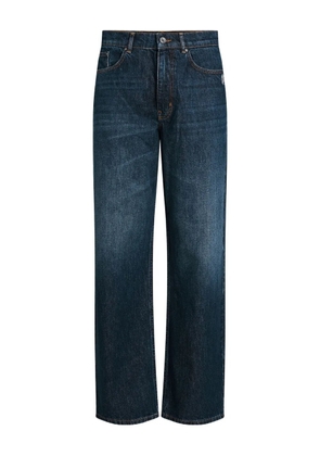 Karl Lagerfeld logo-patch jeans - Blue