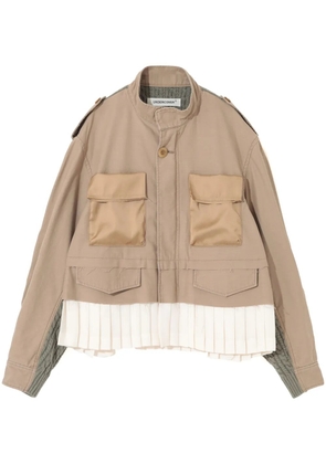 Undercover cotton jacket - Neutrals