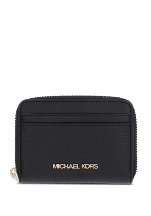 Michael Michael Kors logo-lettering wallet - Black