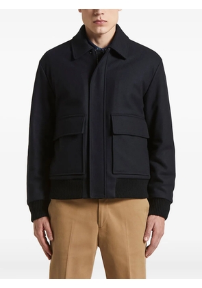 Peserico flap-pocket bomber jacket - Blue