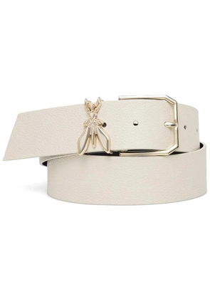 Patrizia Pepe logo buckle belt - Neutrals