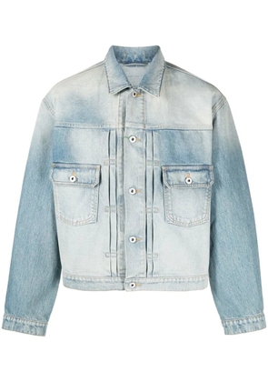 Kenzo faded denim jacket - Blue